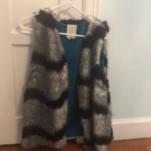Anthropologie Fur Vest